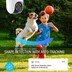 Picture of Ezviz H8c 4MP Outdoor Pan & Tilt Wi-Fi Camera (Color Night Vision/ 360° Coverage/ Auto-Tracking/ Two-Way Talk/ Weatherproof Design/ Supports MicroSD Card (Up to 512 GB)/ White)